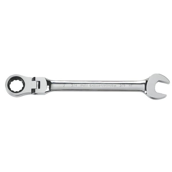 Gearwrench GEARWRENCH 11/16 in. 12 Point SAE Flex Head Combination Wrench 8.86 in. L 1 pc - 9711