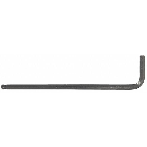 Westward Metric Plain Ball Hex Key, 4 mm Tip Size, 4 in Long, 4 mm Short, 10 PK - 40WY96