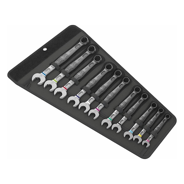 Wera 6003 Joker 11 Set 1 Combination Wrench Set, 11 Piece - 5020231001