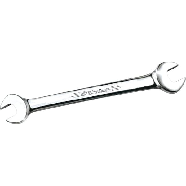 Ega Master OPEN-END WRENCH 19/32"-11/16" MIRROR POLISHED CHROME PLATING - 60305