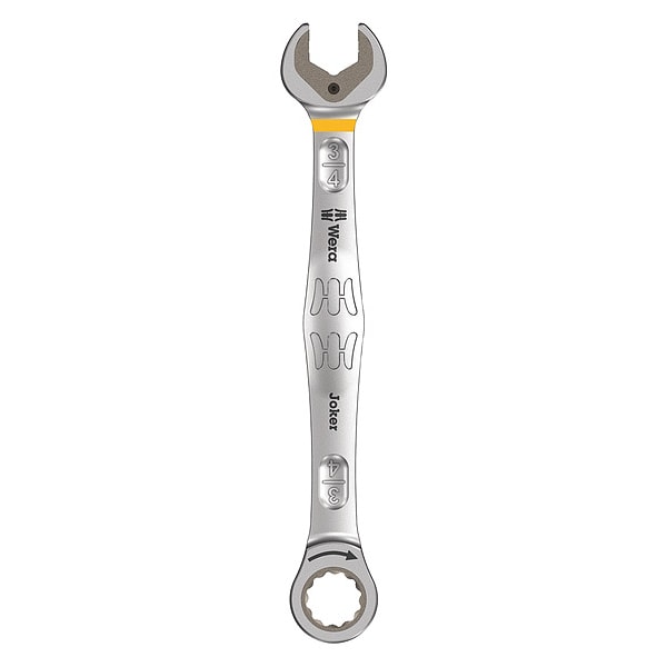 Wera Ratcheting Wrench, Head Size 3/4 in. - 05073287001