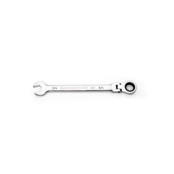 Gearwrench 3/4" 90-Tooth 12 Point Flex Head Ratcheting Combination Wrench - 86749
