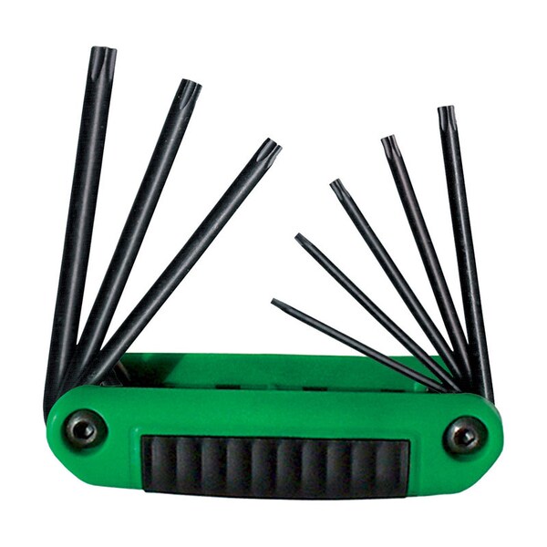 Eklind Eklind T6-T25 Fold-Up Torx Hex Key Set 8 pc - 25582