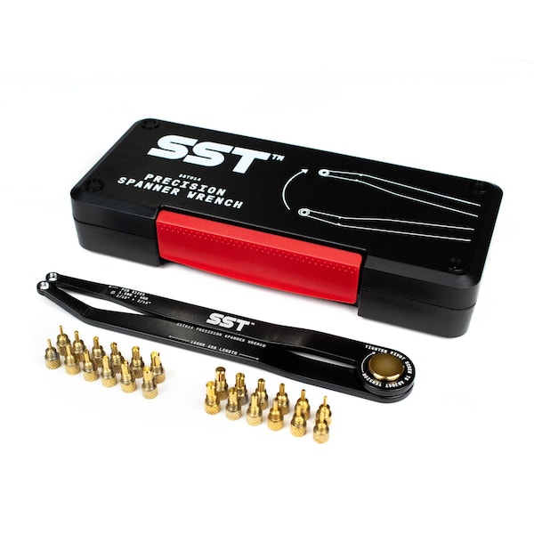 Stupid Simple Tools Adjustable Precision Spanner Wrench - 160mm - 1.5mm to 4mm - 1/16-3/18 In - SST014