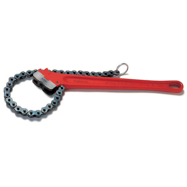 Ridgid Chain Wrench, Overall L 12 in. - 31310