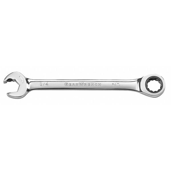 Gearwrench 12mm 72-Tooth 12 Point Open End Ratcheting Combination Wrench - 85512D