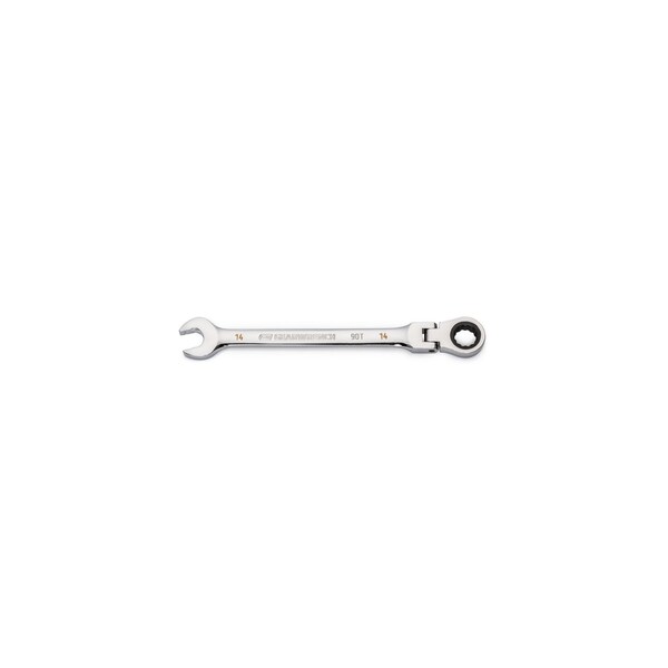 Gearwrench 14mm 90-Tooth 12 Point Flex Head Ratcheting Combination Wrench - 86714