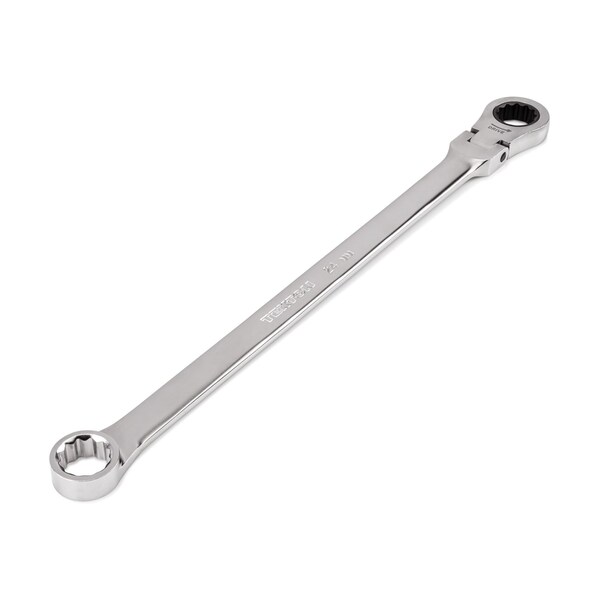 Tekton 24 mm Long Fixed/Flex Head 12-Point Ratcheting Box End Wrench - WRB35424