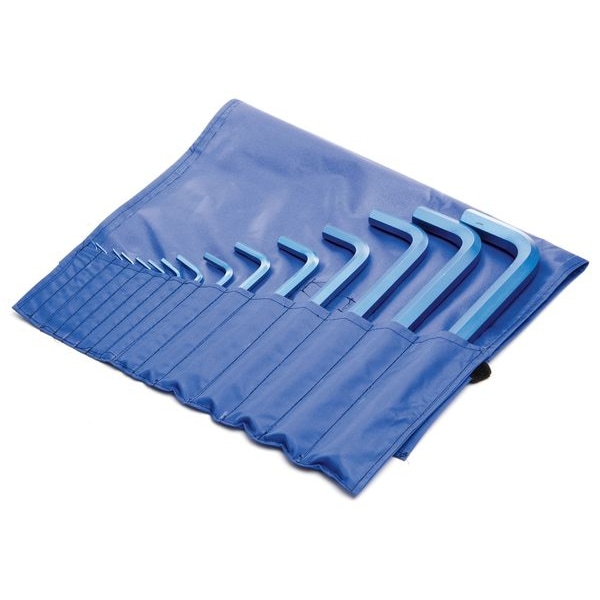 Metric Blue 15 Piece Metric L-Shape Hex Key Set, UST260075 - UST260075