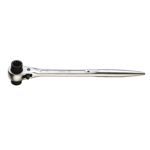 Beta 93C Double-Sided Scaffolding Ratchet Wrench, Metric 19mm x 22mm - 000930119