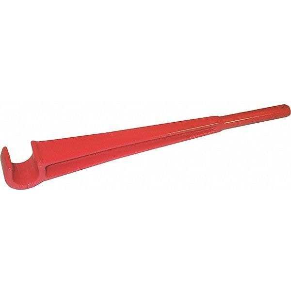 Wheeler-Rex Valve Wheel Wrench, 1 x 14-3/4 in, Red - 8714