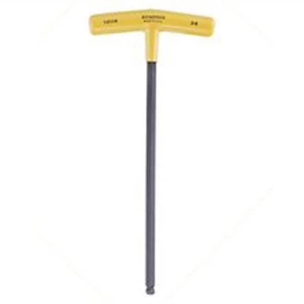 Bondhus Hex Wrench, 3/32", T-Handle, Cushioned G - BND13305