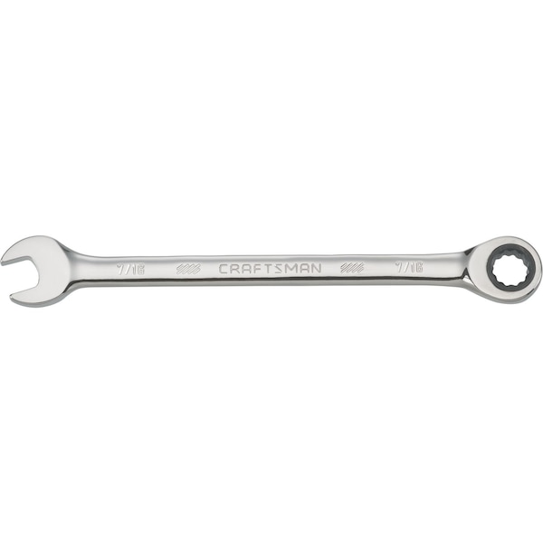 Craftsman Wrenches, 7/16" 72 Tooth 12 Point SAE Ra - CMMT42562