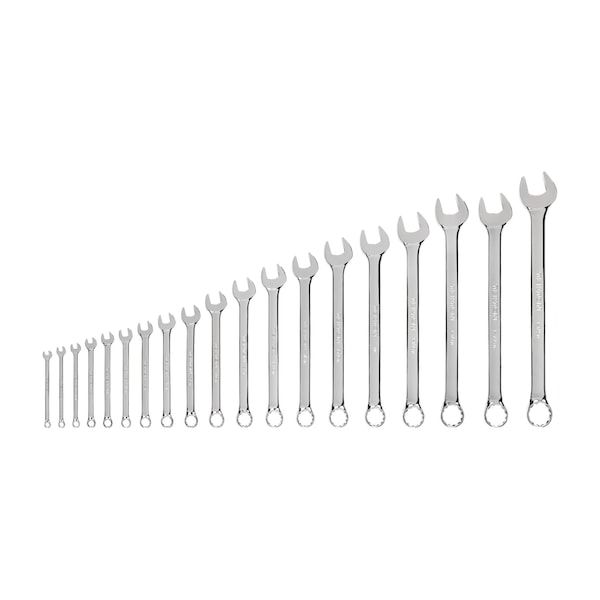 Tekton Combination Wrench Set, 19-Piece (1/4 - 1-1/4 in.) - WCB90104