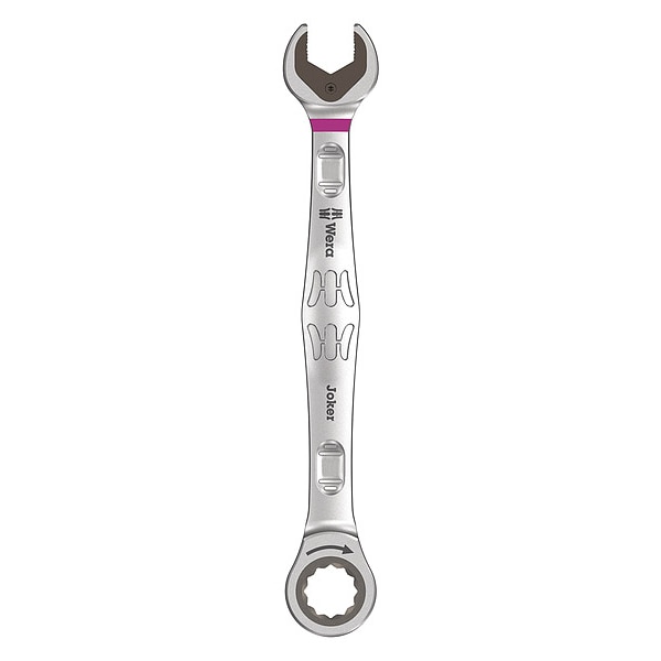 Wera Ratcheting Wrench, Head Size 14mm - 05073274001