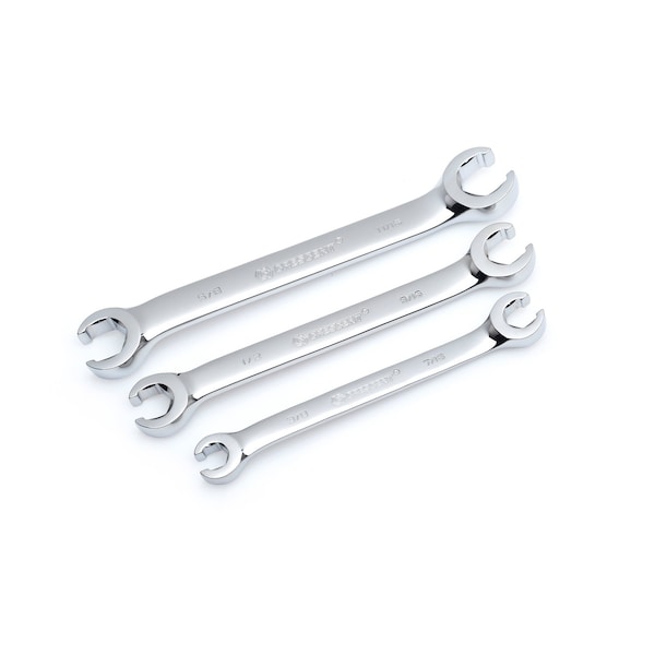 Crescent Crescent SAE Flare Nut Wrench Set 7.7 in. L 3 pk - CFNWS0-05
