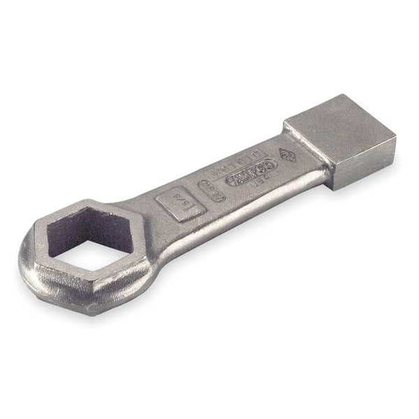 Ampco Safety Tools Striking Wrench, Straight, 2 in., 10-5/8 L - WS-1812