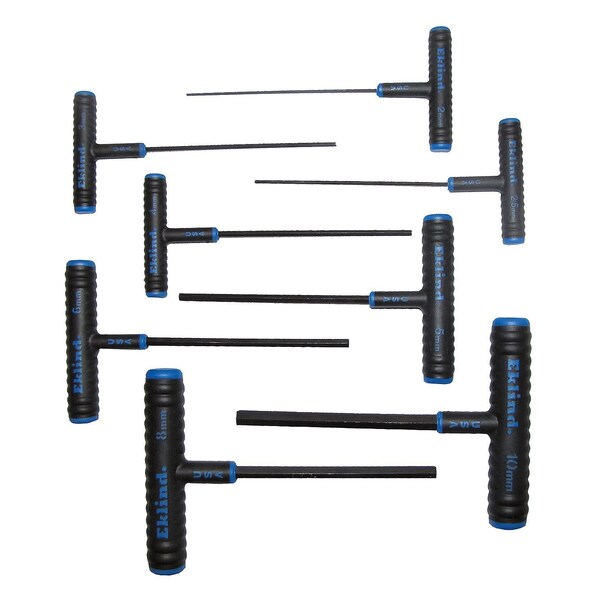 Eklind 8-Piece 6" Metric Power-T Hex Key Set - 64608