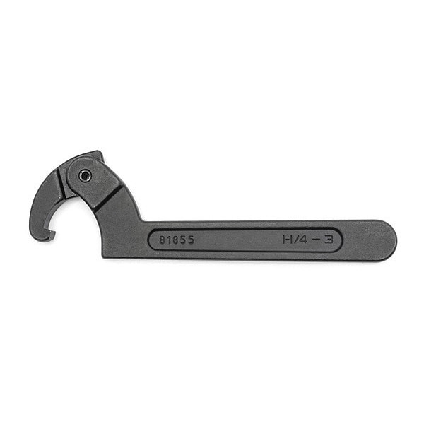 Gearwrench 2" to 4-3/4" Adjustable Hook Black Oxide Spanner Wrench - 81856