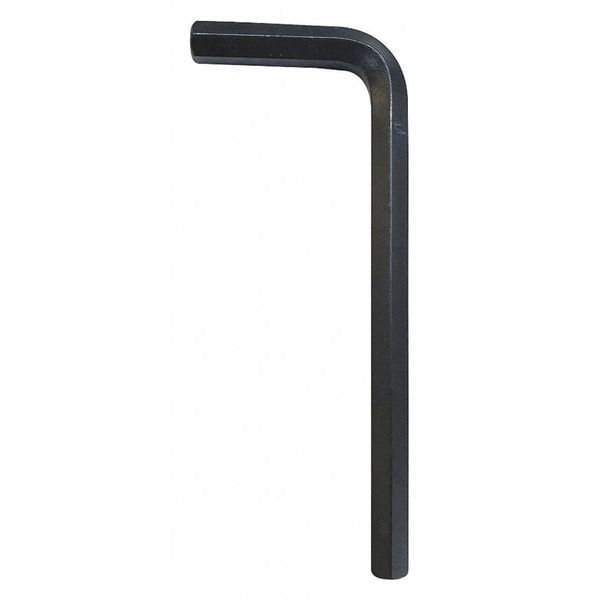 Westward Metric Plain Hex Key, 7 mm Tip Size, 3 5/64 in Long, 7 mm Short - 54TU81