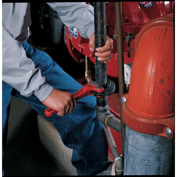 Ridgid 14" Heavy-Duty RapidGrip Wrench, 2" Capacity, Red - 10358