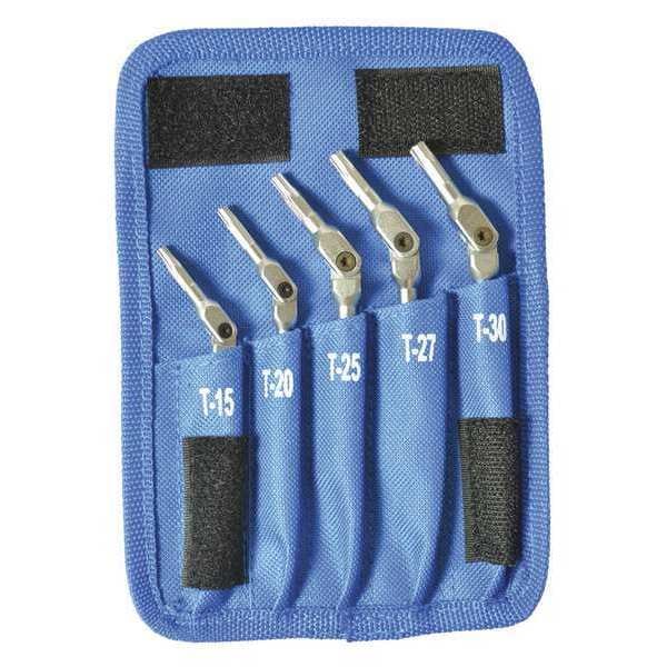 Bondhus 5 Piece Torx? Long Handle Torx? Key Set, 00019 - 00019