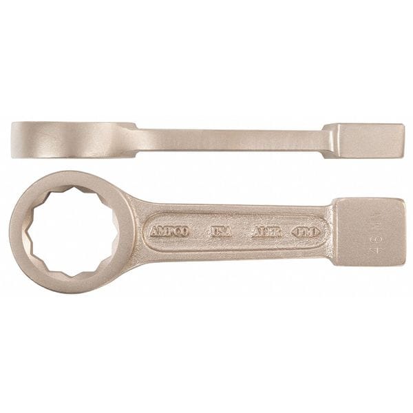 Ampco Safety Tools Striking Wrench, 30mm, 7-7/8" L, 7/8" Thick - WS-30