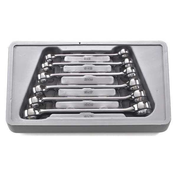 Gearwrench 6 Piece Flare Nut Metric Wrench Set - 81906