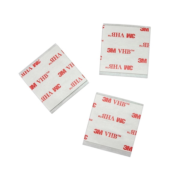 3M Cinta VHB 4950 Blanca 4in x 4in 12PK - 3M 4950 4" X 4"-12