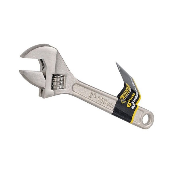 Steel Grip Steel Grip Adjustable Wrench 6 in. L 1 pc - 2251429