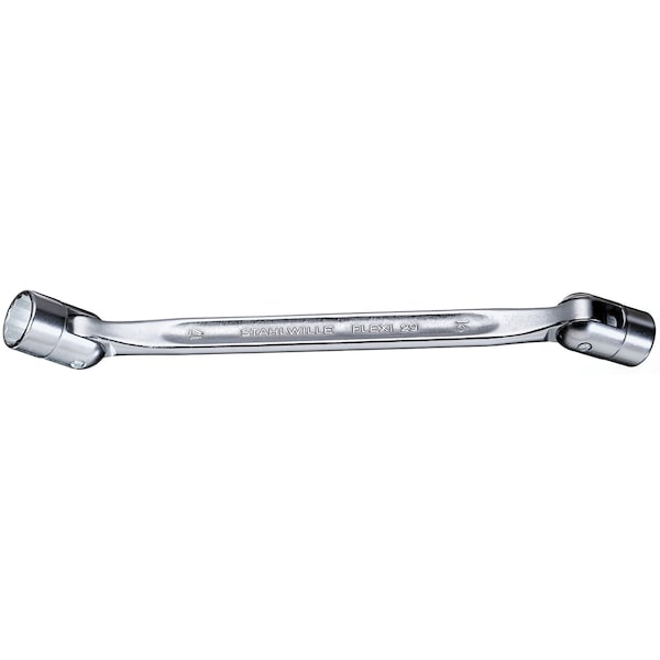 Stahlwille Tools Double ended flexi-joint Wrench FLEXI Size 21 x 23 mm L.286, 5 mm - 43012123