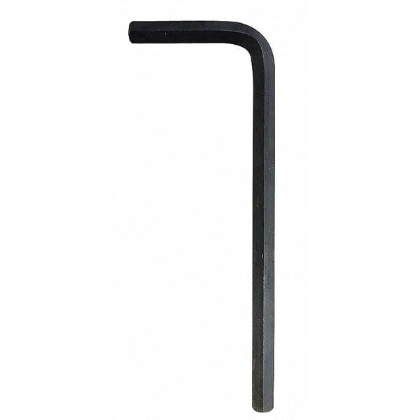Westward SAE Plain Hex Key, 5/32" Tip Size, 2 33/64 in Long, 5/32 in Short - 54TU48