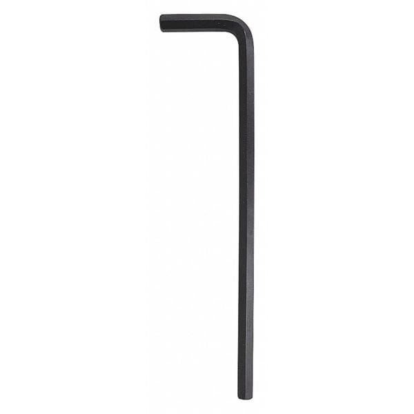 Westward SAE Plain Hex Key, 3/16" Tip Size, 4 31/64 in Long, 3/16 in Short - 54TU58
