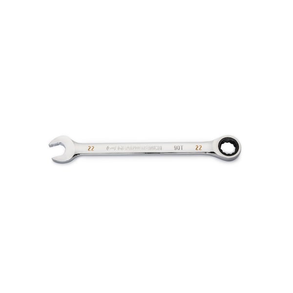 Gearwrench 22m 90-Tooth 12 Point Ratcheting Combination Wrench - 86922