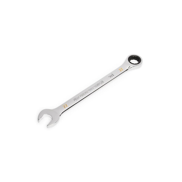 Gearwrench 22m 90-Tooth 12 Point Ratcheting Combination Wrench - 86922