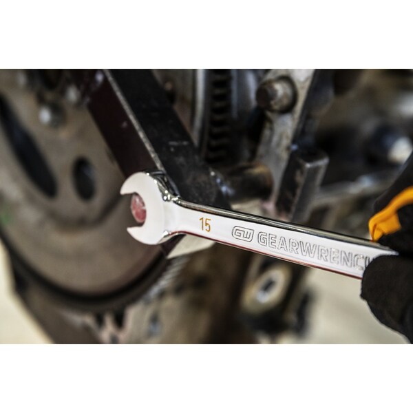 Gearwrench 22m 90-Tooth 12 Point Ratcheting Combination Wrench - 86922