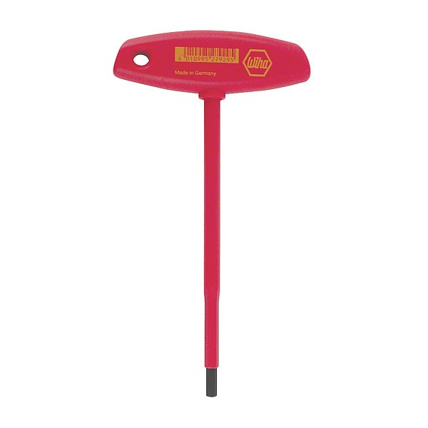 Wiha SAE Plain Hex Key, 5/16" Tip Size, 5 57/64 in Long, 5 57/64 in Short - 33486