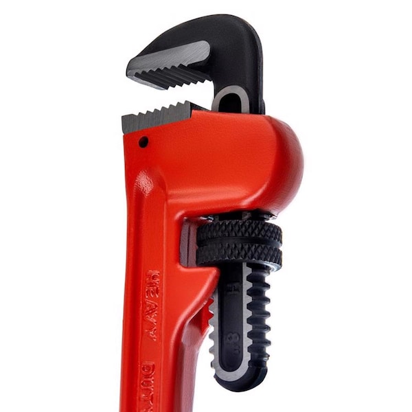 Superior Tool Superior Tool Pro-Line 1 in. Heavy Duty Pipe Wrench Red 1 pc - 2808