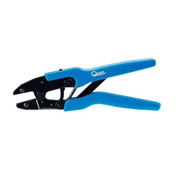 Quest Technology International Coax Ratchet Crimp Tool - No Die, Frame Only - TRF-1001