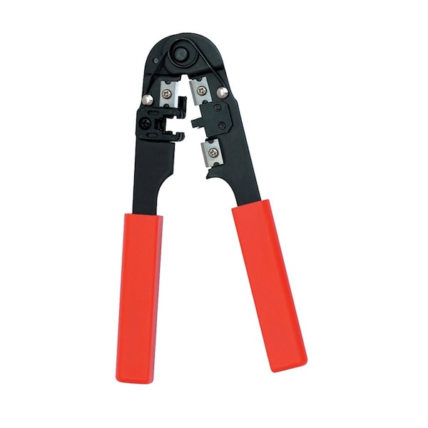 Quest Technology International Modular Non-Ratchet Crimp Tool - Rj45, 8P8C (Economy) - TEL-6050