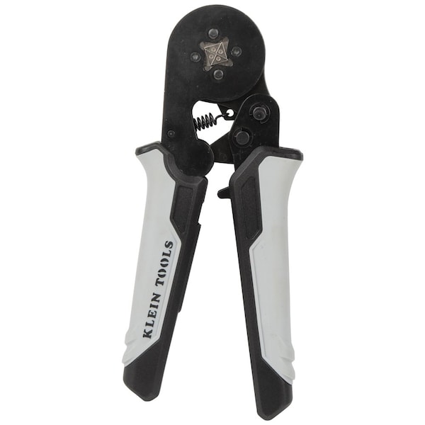 Klein Tools Ratcheting Ferrule Square Crimper, 10 to 22 AWG Wire - 34055
