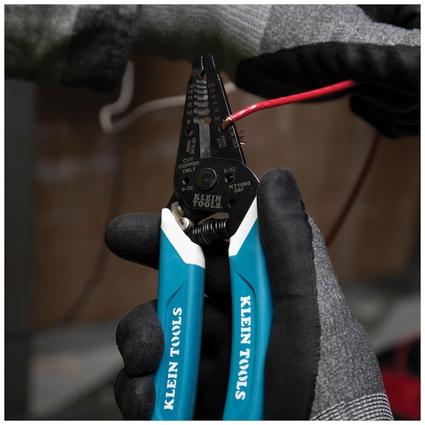 Klein Tools Klein-Kurve Wire Stripper / Cutter, 8-20 AWG - K11095