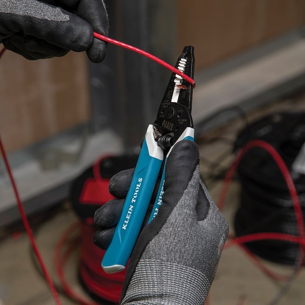 Klein Tools Klein-Kurve Wire Stripper / Cutter, 8-20 AWG - K11095