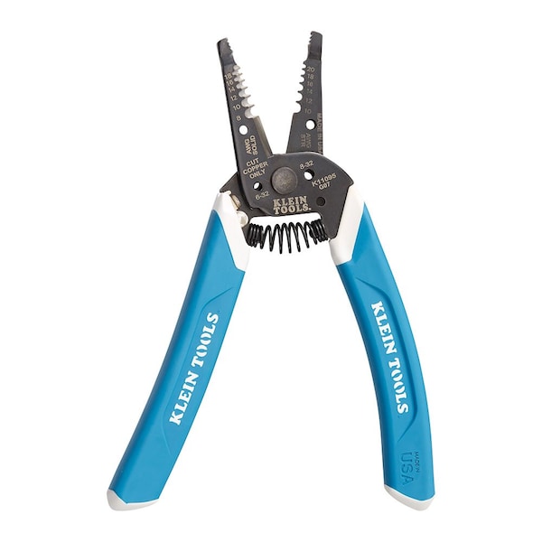Klein Tools Klein-Kurve Wire Stripper / Cutter, 8-20 AWG - K11095