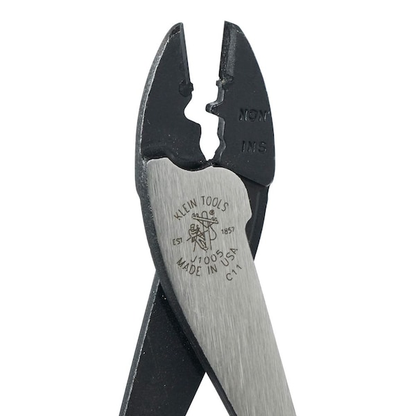 Klein Tools 9 3/4 in Crimper 10 to 22 AWG - J1005