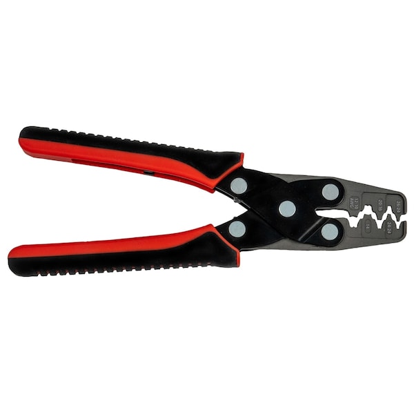 S&G Tool Aid S&G Tool Aid Open Barrel Crimping Tool For 10 - 26 AWG Terminals - 18610