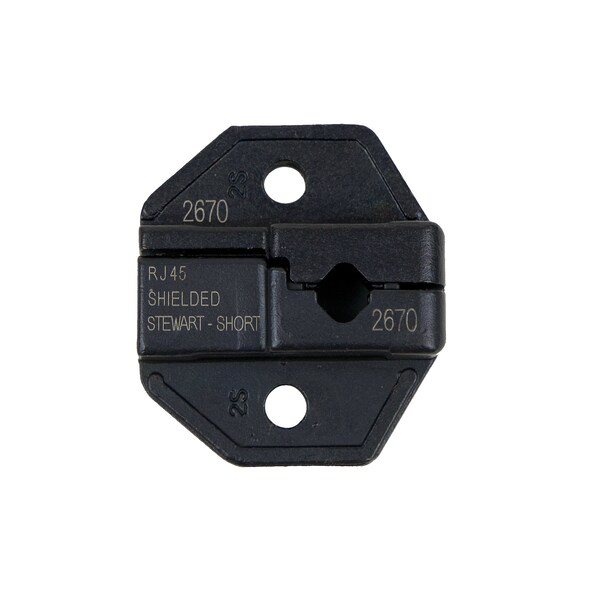 Paladin Tools Die S.S. Rj45 Stp Short Blister - PA2670