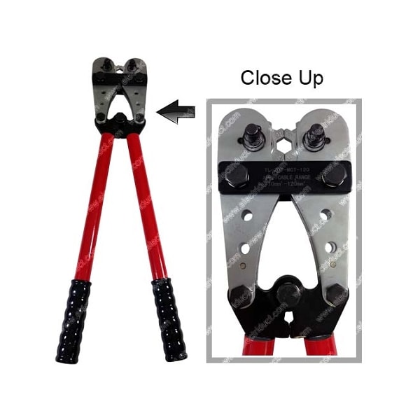 Electriduct Mechanical Copper Tube Terminal Crimping Tool- 10-120mm² - TL-ZDT-MCT-120