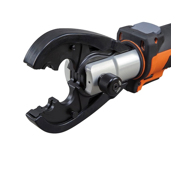 Klein Tools Battery-Operated Crimper, BG Die/D3 Groove, 4 Ah - BAT207T14H