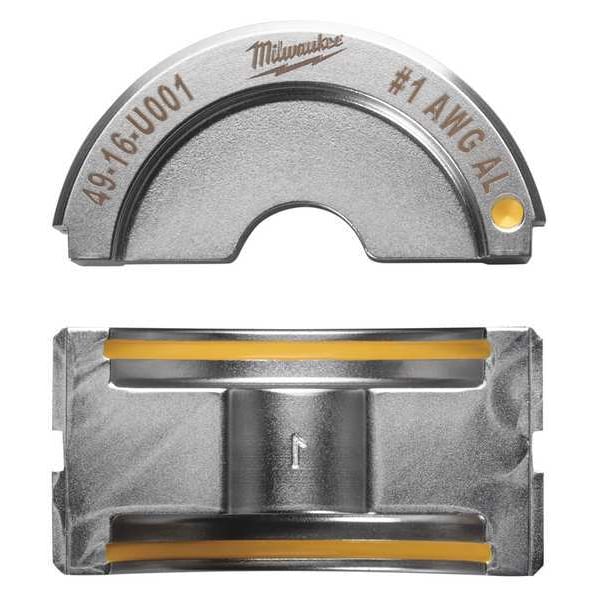 Milwaukee Tool #1 Aluminum U Style Die - 49-16-U001